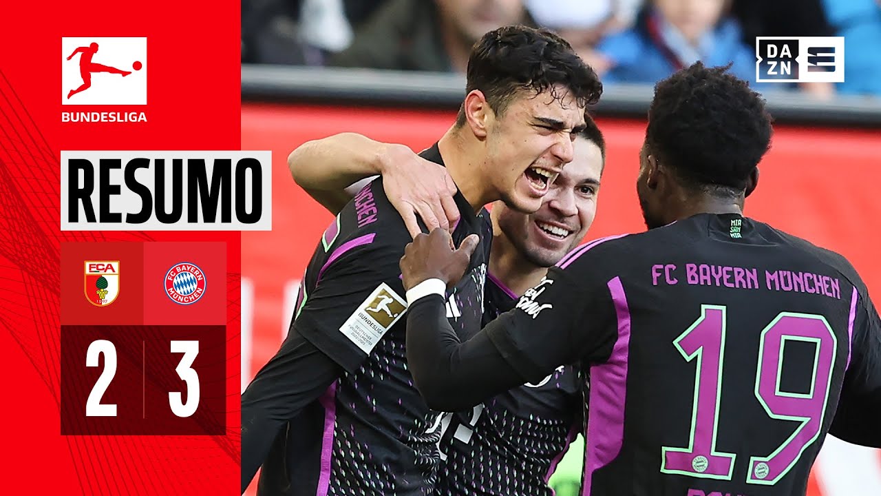 Resumo | Augsburg 2-3 Bayern | Bundesliga 23/24