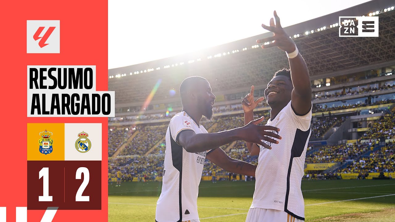 Resumo alargado | Las Palmas 1-2 Real Madrid | LaLiga 23/24