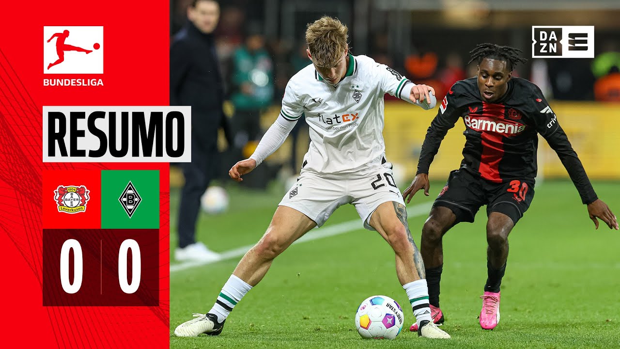 Resumo | Bayer Leverkusen 0-0 Borussia Mönchengladbach | Bundesliga 23/24