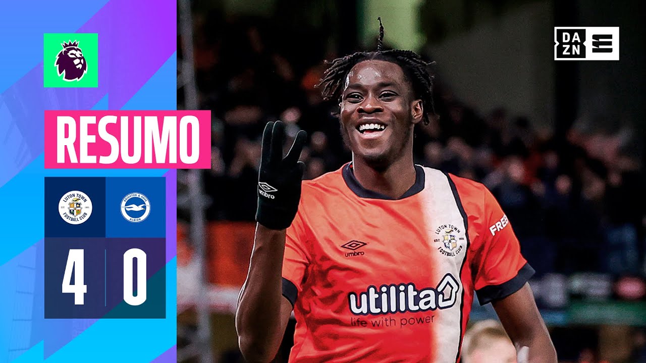 Resumo | Luton Town 4-0 Brighton | Premier League 23/24