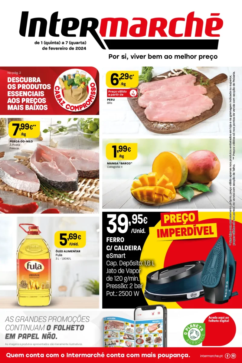 Antevis&atilde;o Folheto Intermarch&eacute; (1 a 7 fevereiro)