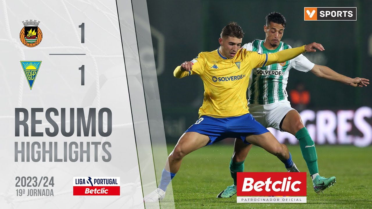 Resumo: Rio Ave 1-1 Estoril (Liga 23/24 #19)