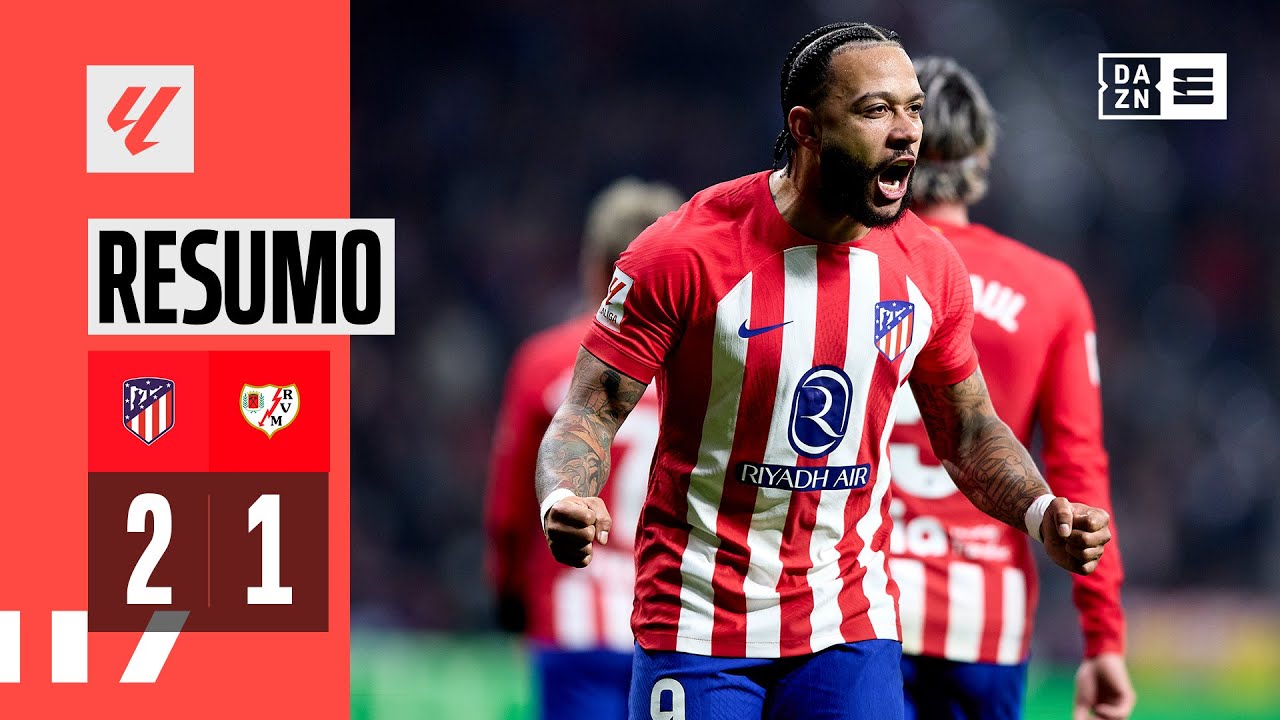 Resumo | Atletico Madrid 2-1 Rayo Vallecano | LaLiga 23/24