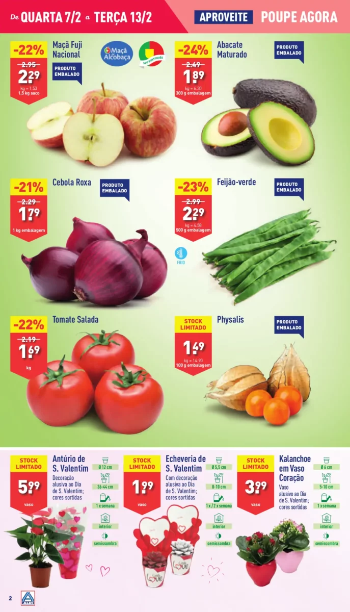 Antevis&atilde;o Folheto ALDI (7 a 13 fevereiro)