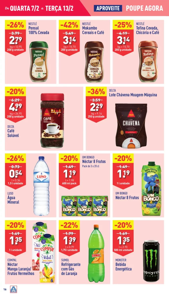 Antevis&atilde;o Folheto ALDI (7 a 13 fevereiro)