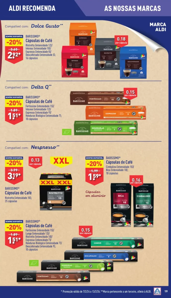 Antevis&atilde;o Folheto ALDI (7 a 13 fevereiro)