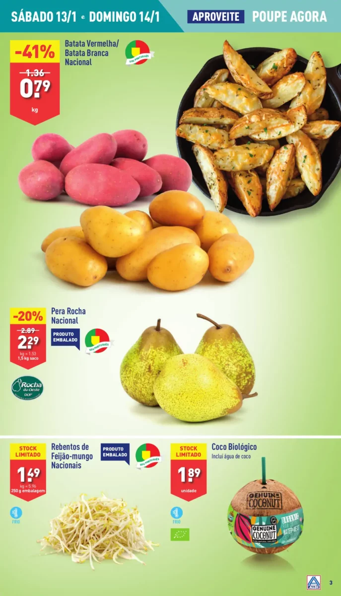 Antevis&atilde;o Folheto ALDI (10 a 16 janeiro)