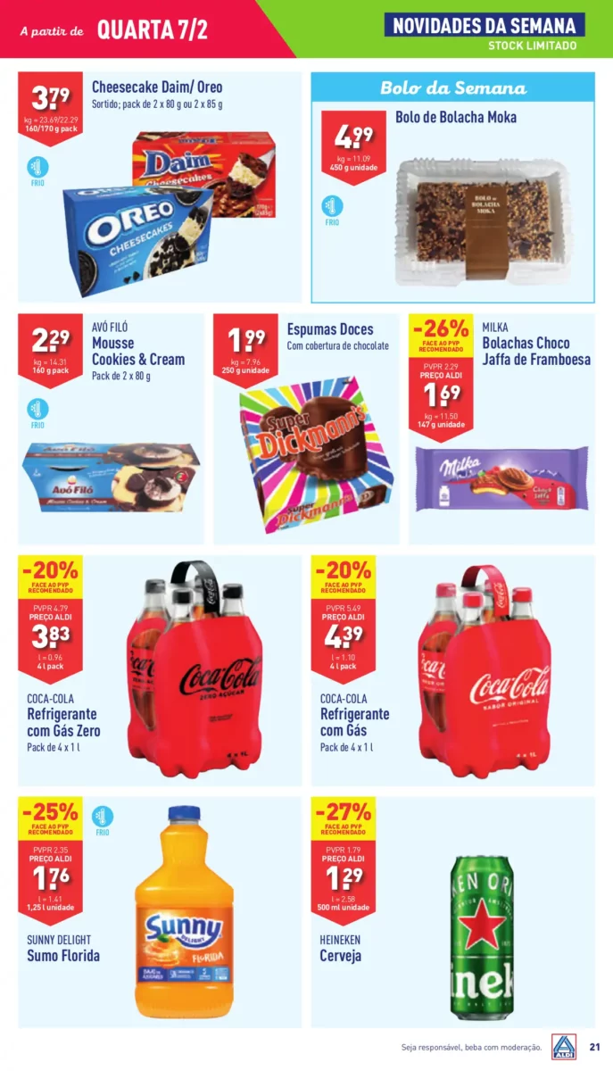 Antevis&atilde;o Folheto ALDI (7 a 13 fevereiro)