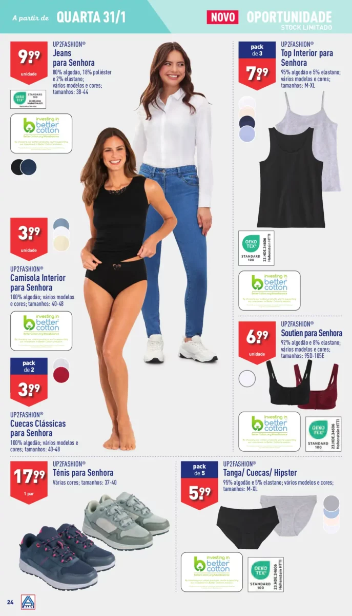 Antevis&atilde;o Folheto ALDI (31 janeiro a 6 fevereiro)