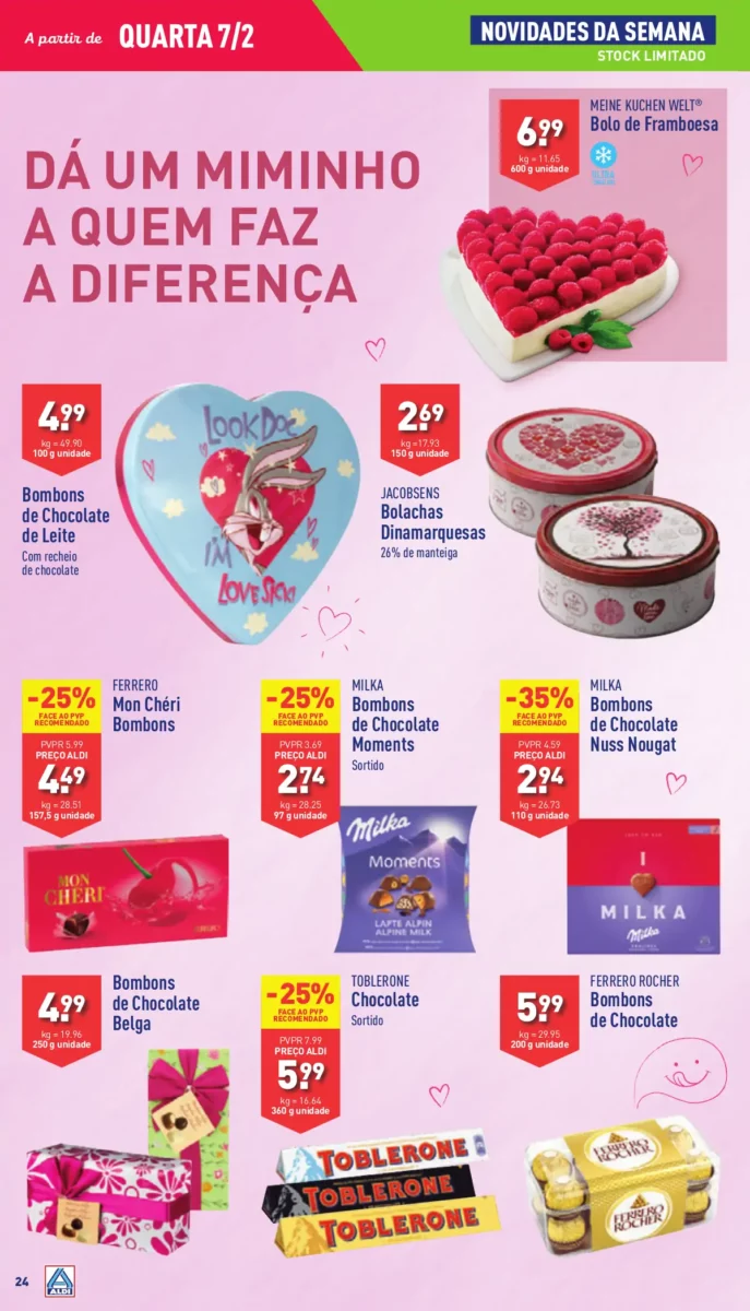 Antevis&atilde;o Folheto ALDI (7 a 13 fevereiro)