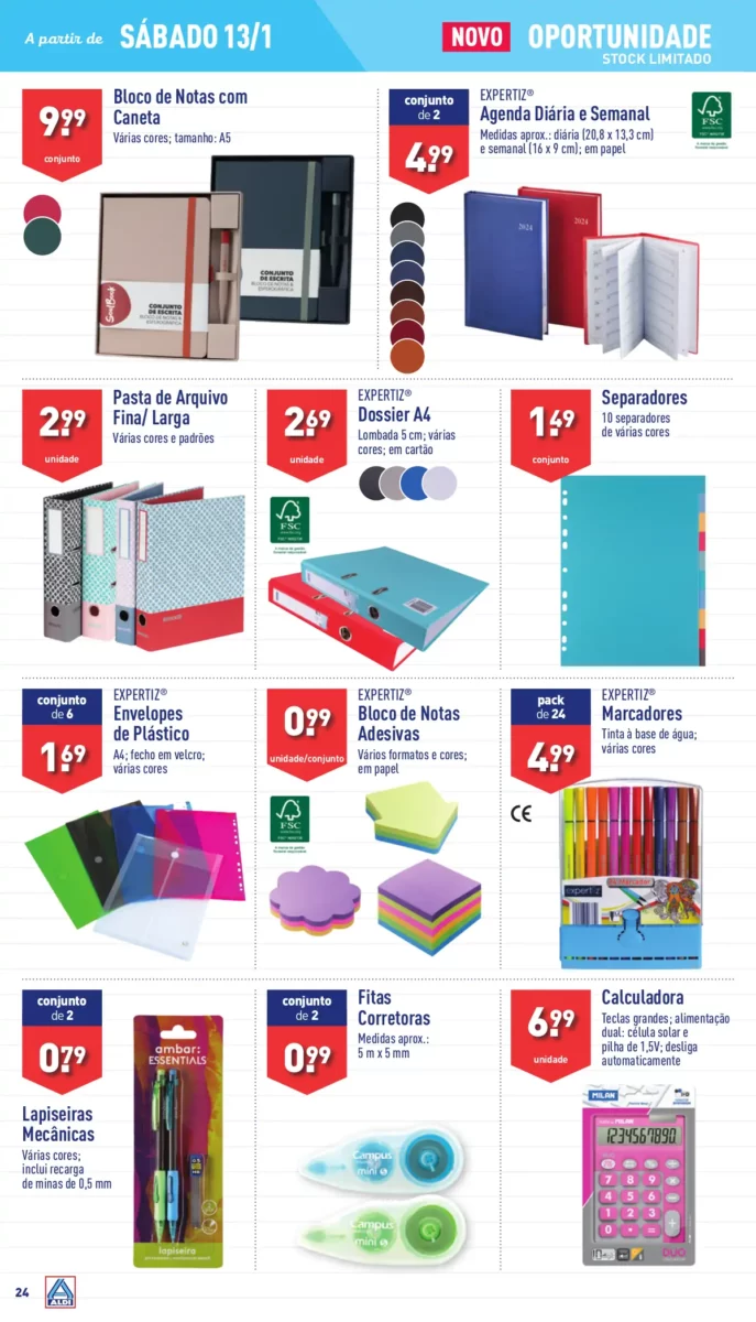 Antevis&atilde;o Folheto ALDI (10 a 16 janeiro)