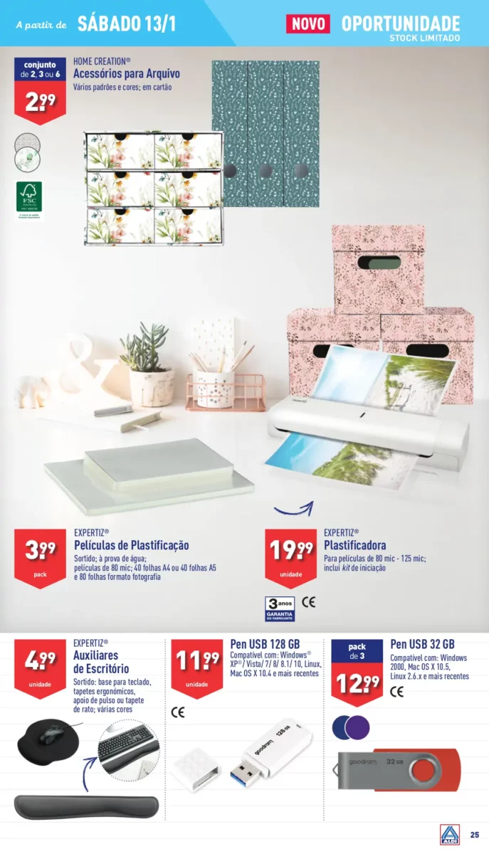 Antevis&atilde;o Folheto ALDI (10 a 16 janeiro)