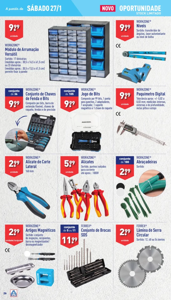 Antevis&atilde;o Folheto ALDI (24 a 30 janeiro)