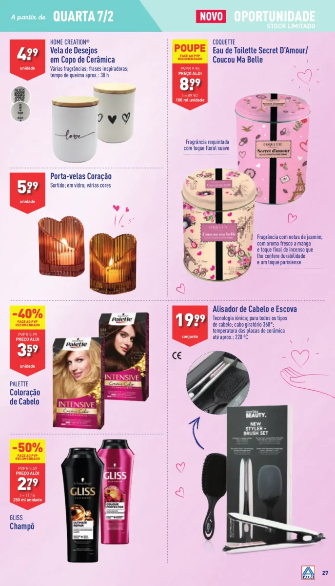 Antevis&atilde;o Folheto ALDI (7 a 13 fevereiro)