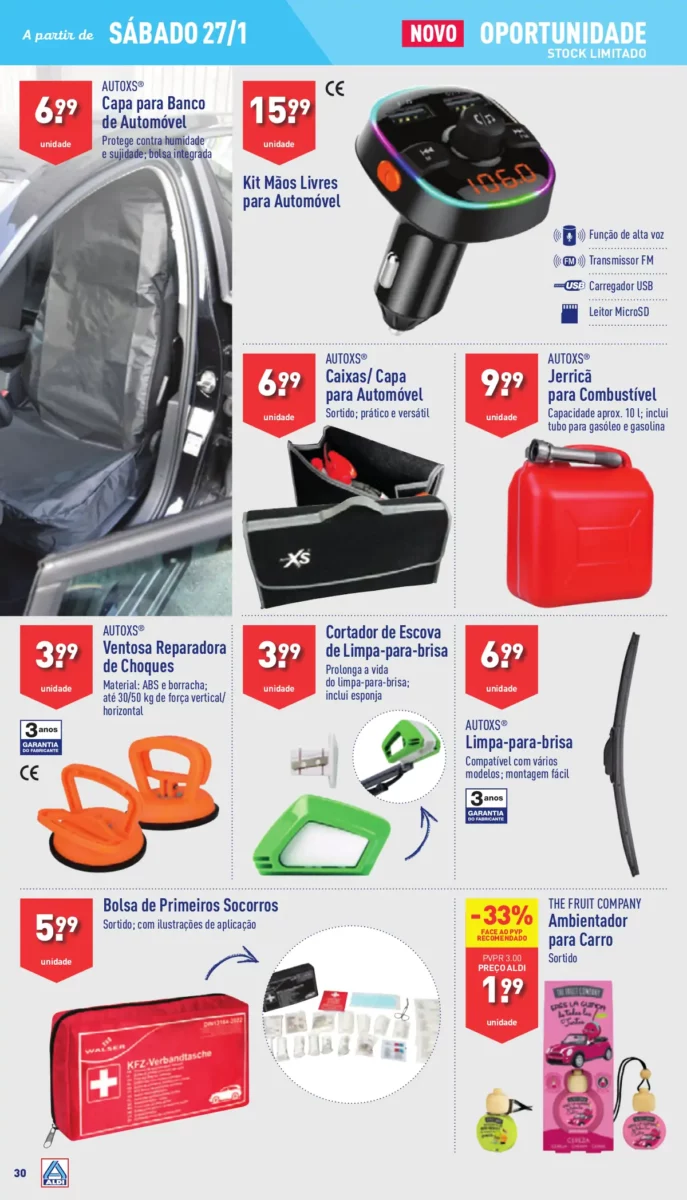 Antevis&atilde;o Folheto ALDI (24 a 30 janeiro)