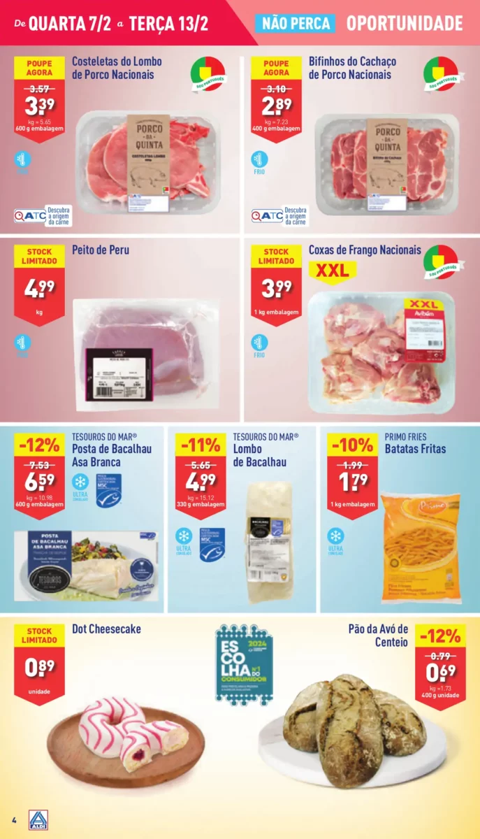 Antevis&atilde;o Folheto ALDI (7 a 13 fevereiro)