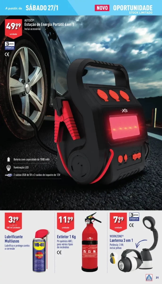 Antevis&atilde;o Folheto ALDI (24 a 30 janeiro)