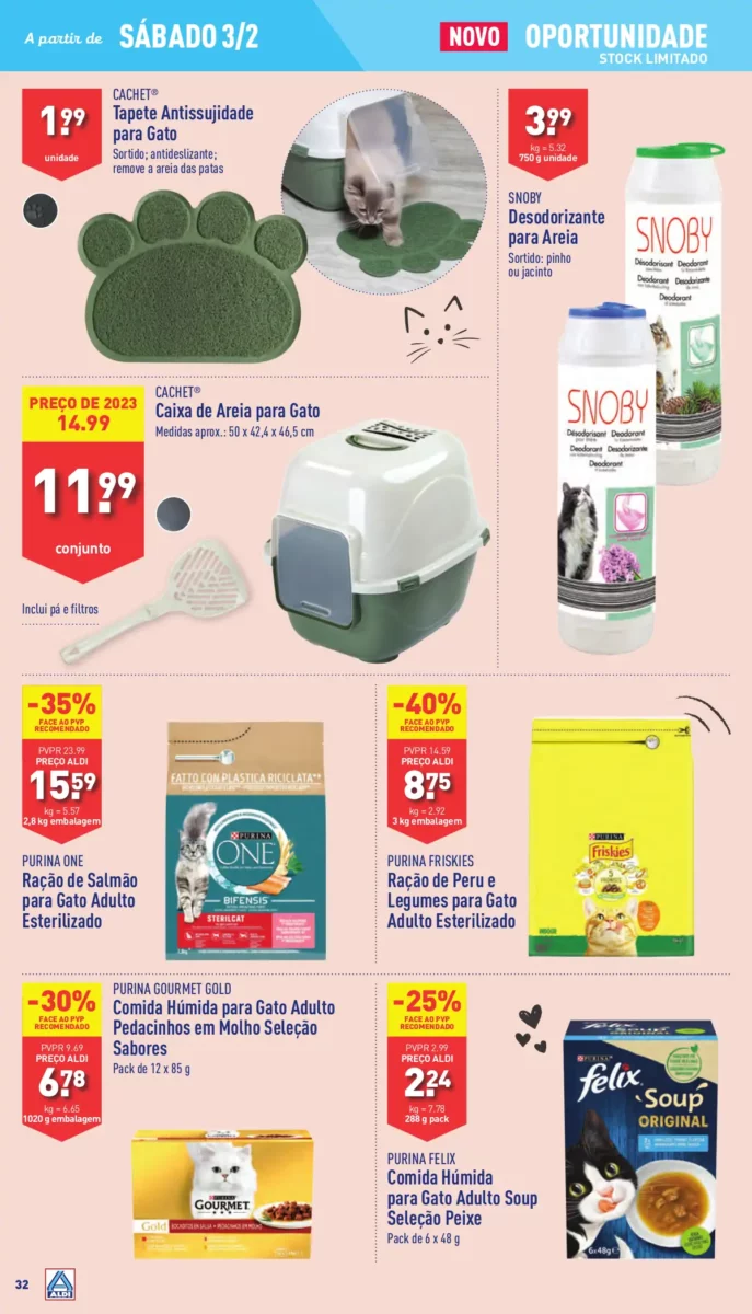 Antevis&atilde;o Folheto ALDI (31 janeiro a 6 fevereiro)