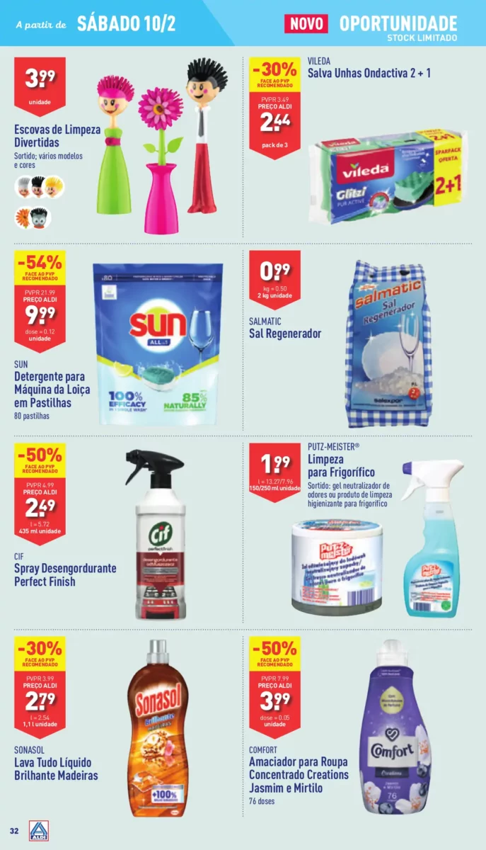 Antevis&atilde;o Folheto ALDI (7 a 13 fevereiro)