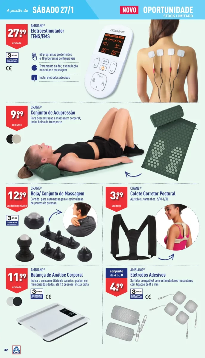 Antevis&atilde;o Folheto ALDI (24 a 30 janeiro)