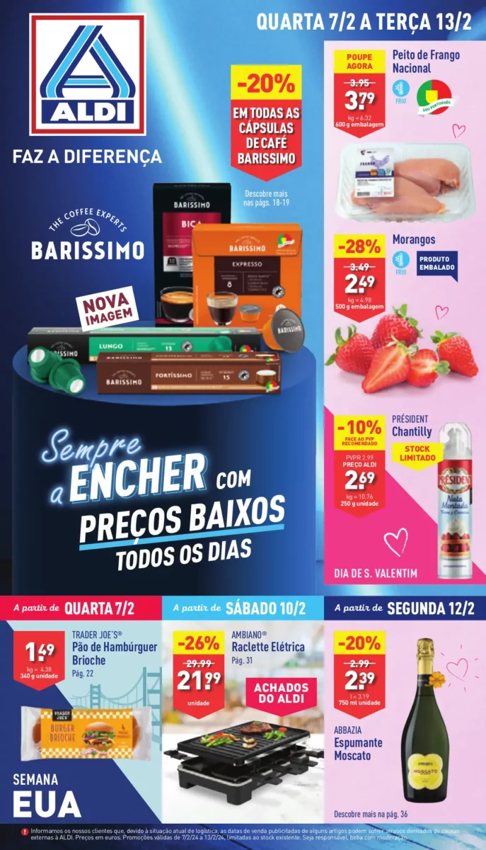 Antevis&atilde;o Folheto ALDI (7 a 13 fevereiro)