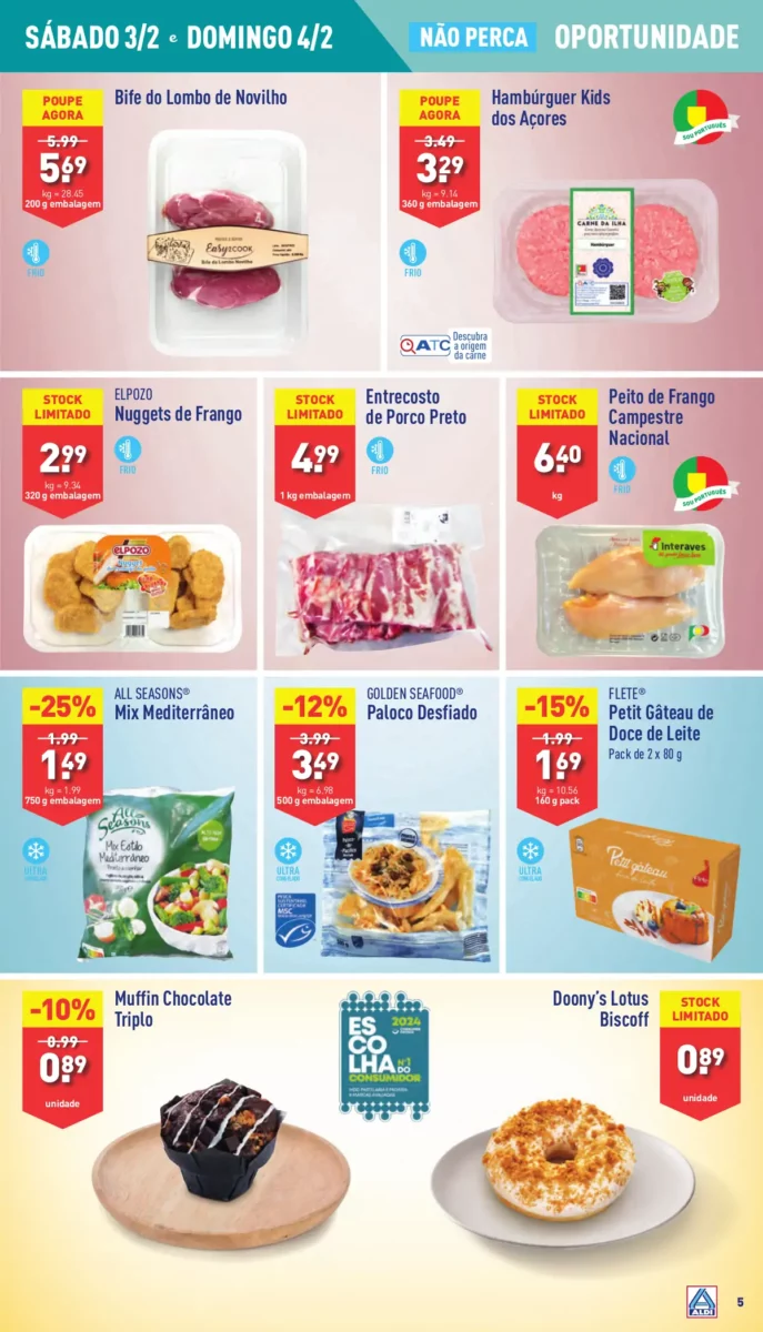 Antevis&atilde;o Folheto ALDI (31 janeiro a 6 fevereiro)