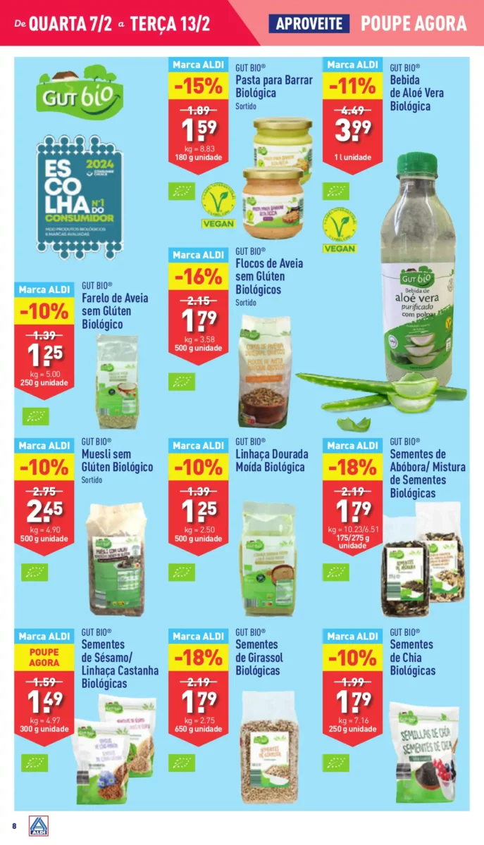 Antevis&atilde;o Folheto ALDI (7 a 13 fevereiro)