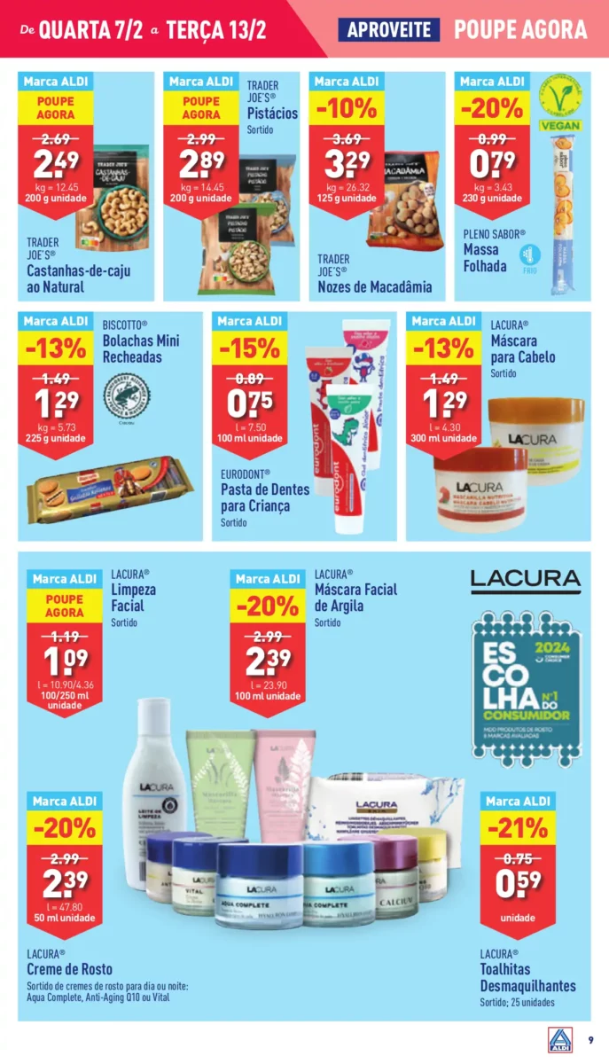 Antevis&atilde;o Folheto ALDI (7 a 13 fevereiro)