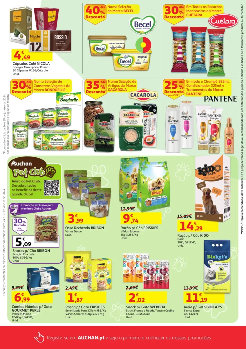 Folheto Auchan (24 a 30 janeiro)