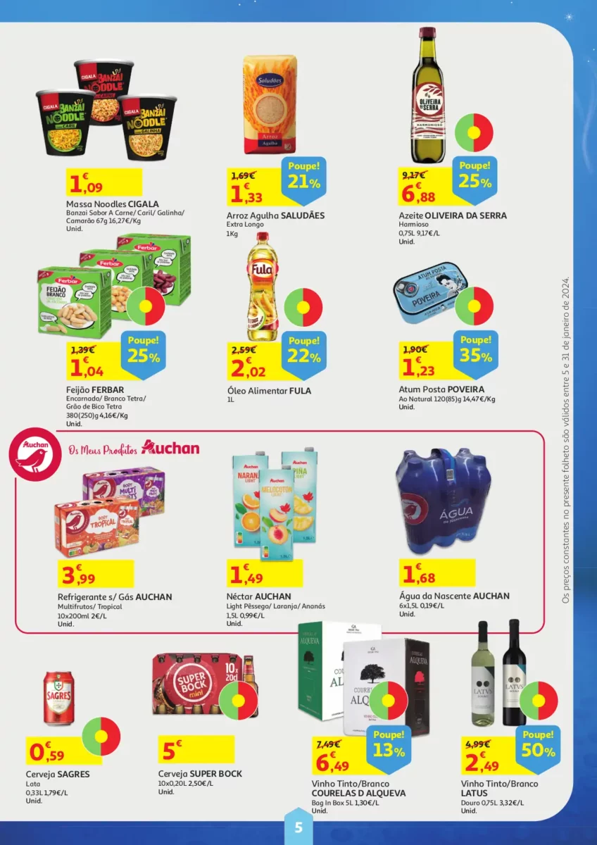 Folheto Auchan (5 a 30 janeiro)