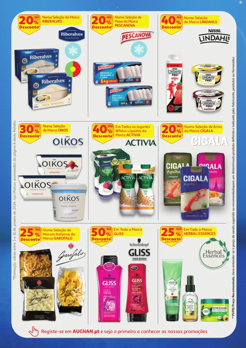 Folheto Auchan (5 a 30 janeiro)