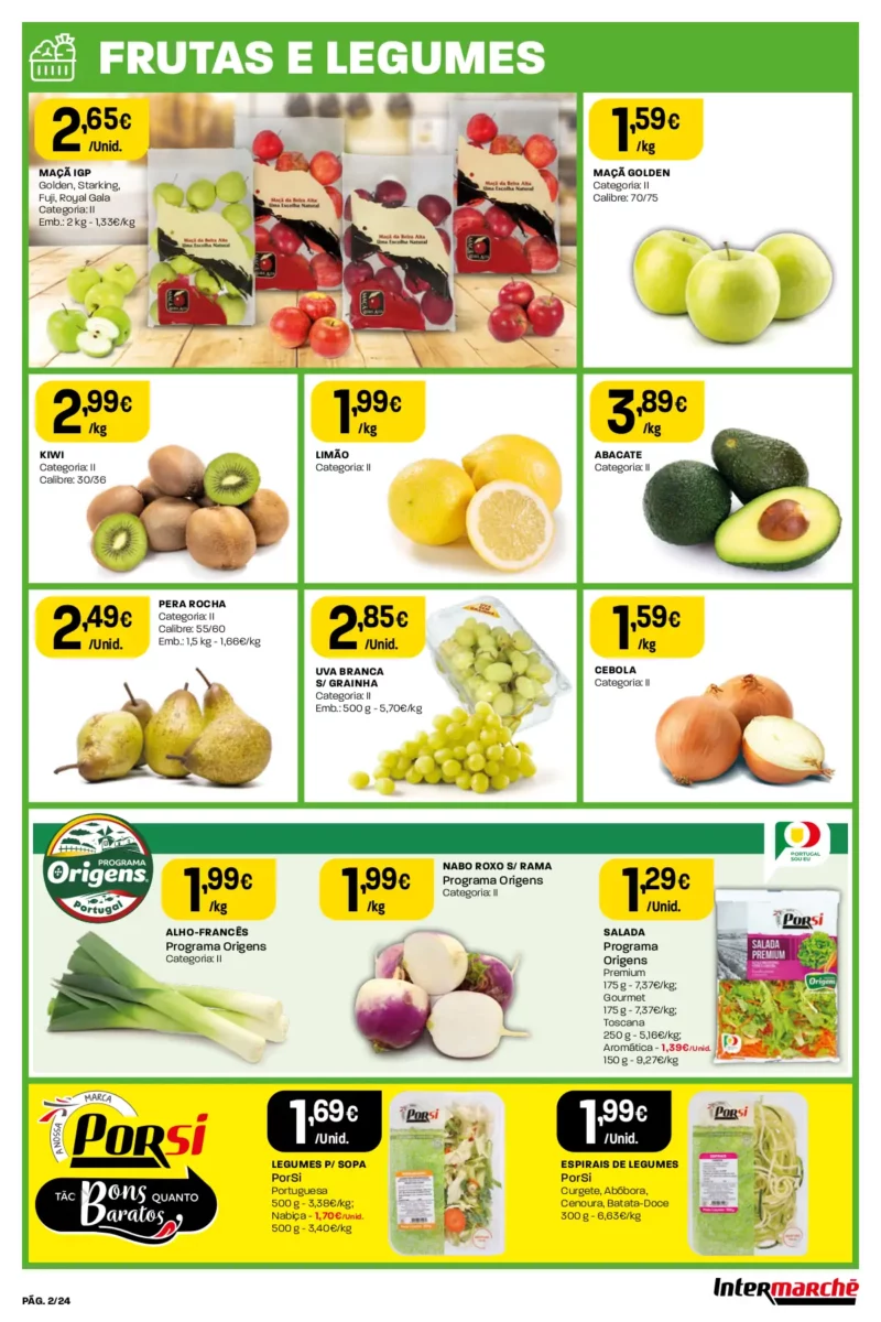 Antevis&atilde;o Folheto Intermarch&eacute; (11 a 17 janeiro)