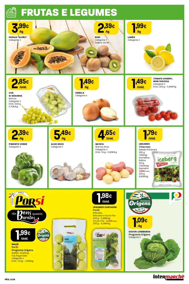 Antevis&atilde;o Folheto Intermarch&eacute; (25 a 31 janeiro)