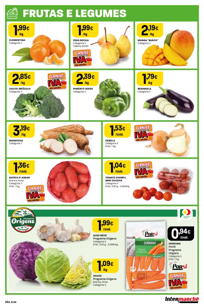 Antevis&atilde;o Folheto Intermarch&eacute; (5 a 10 janeiro)