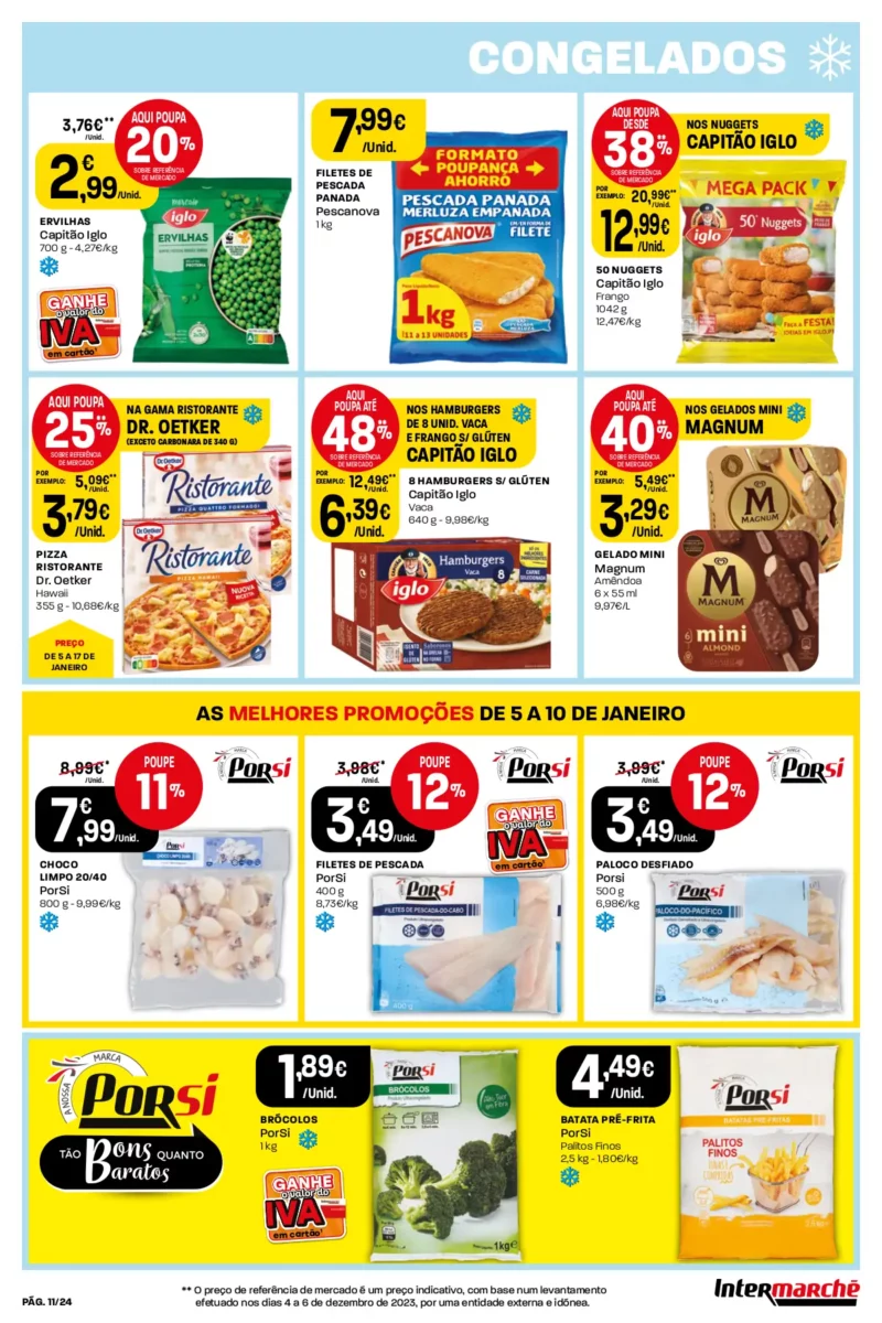 Antevis&atilde;o Folheto Intermarch&eacute; (5 a 10 janeiro)