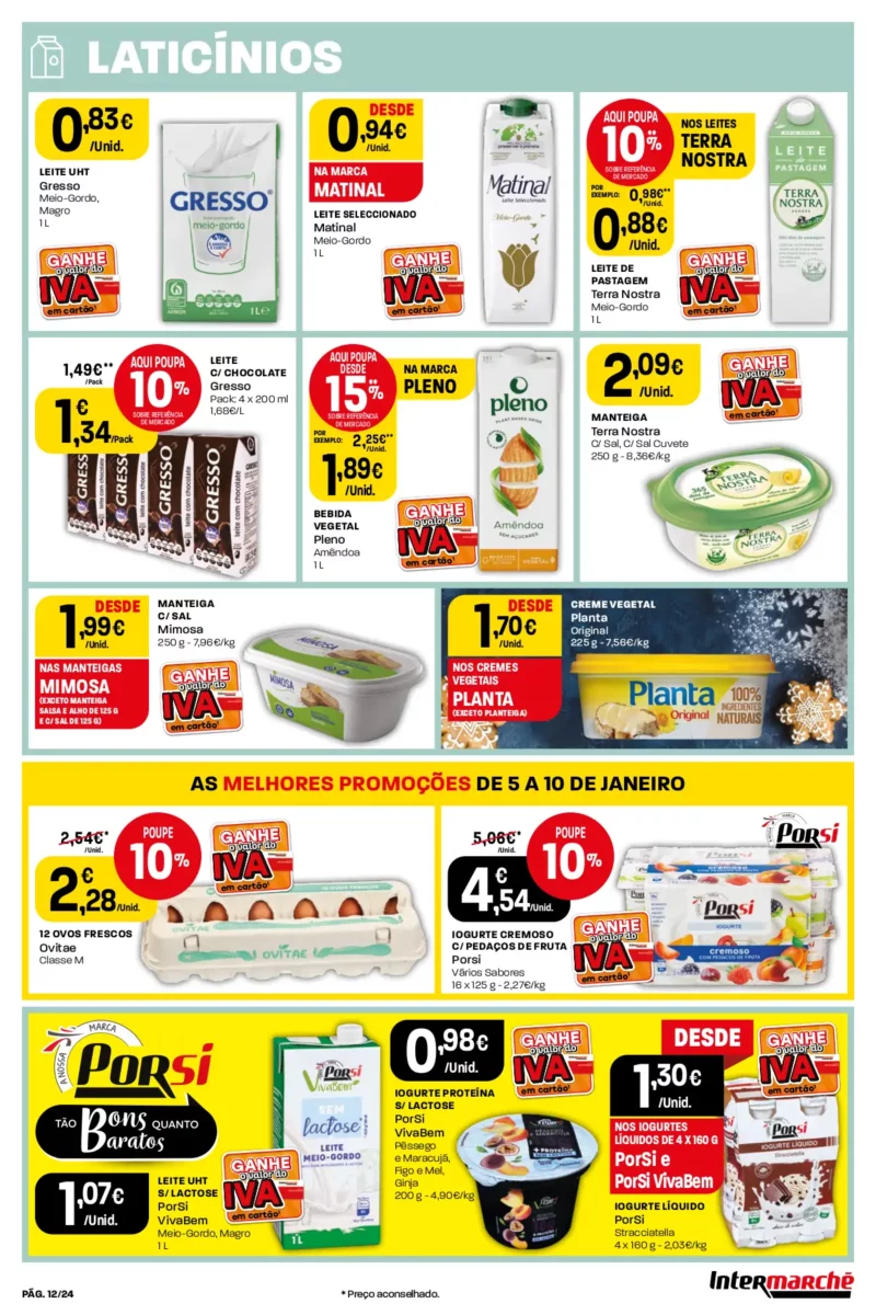 Antevis&atilde;o Folheto Intermarch&eacute; (5 a 10 janeiro)