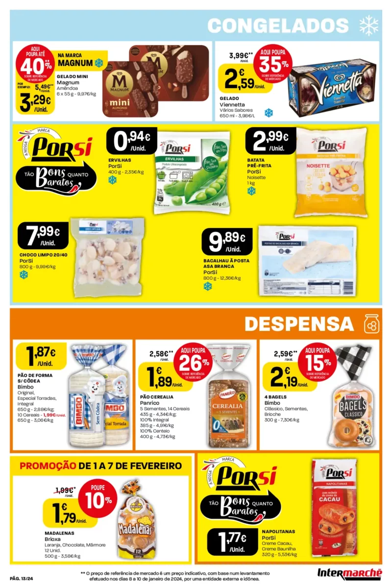 Antevis&atilde;o Folheto Intermarch&eacute; (1 a 7 fevereiro)