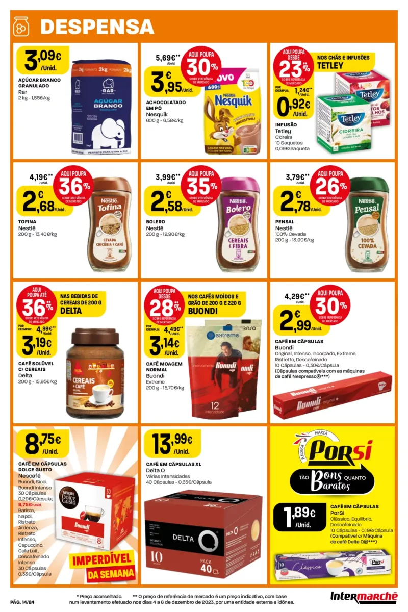 Antevis&atilde;o Folheto Intermarch&eacute; (5 a 10 janeiro)