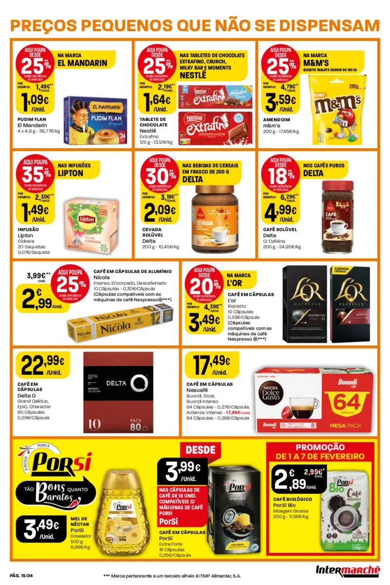 Antevis&atilde;o Folheto Intermarch&eacute; (1 a 7 fevereiro)