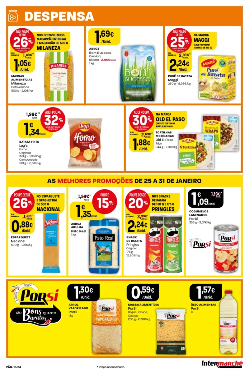 Antevis&atilde;o Folheto Intermarch&eacute; (25 a 31 janeiro)