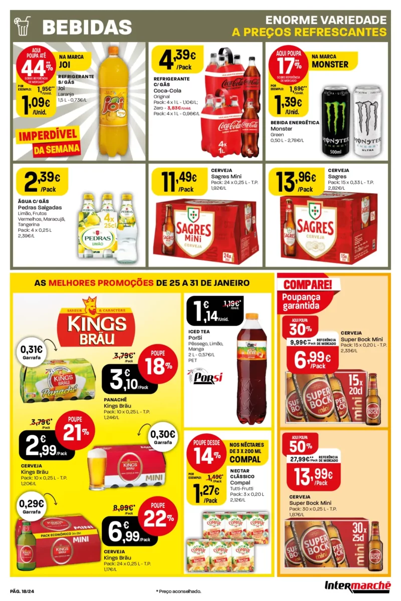 Antevis&atilde;o Folheto Intermarch&eacute; (25 a 31 janeiro)