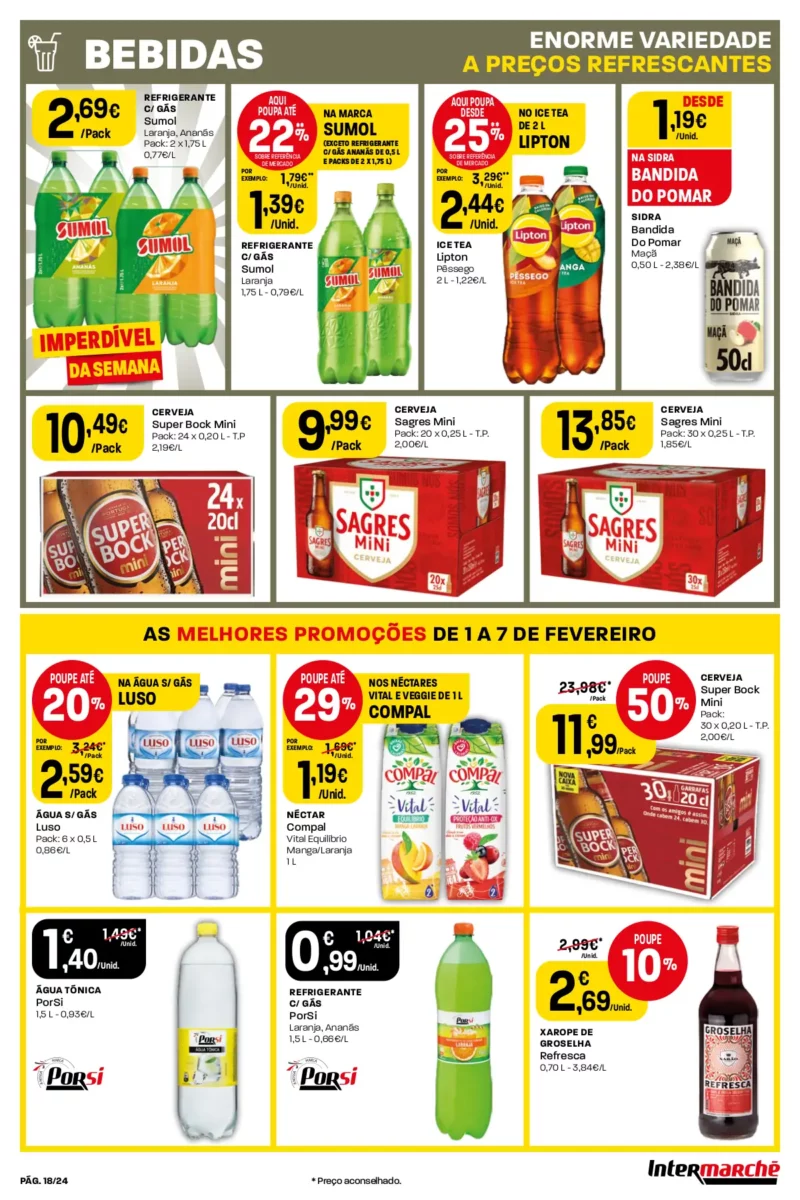 Antevis&atilde;o Folheto Intermarch&eacute; (1 a 7 fevereiro)