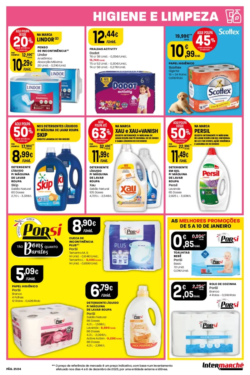 Antevis&atilde;o Folheto Intermarch&eacute; (5 a 10 janeiro)