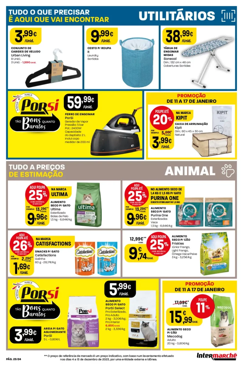 Antevis&atilde;o Folheto Intermarch&eacute; (11 a 17 janeiro)