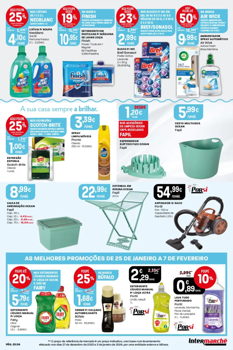 Antevis&atilde;o Folheto Intermarch&eacute; (25 a 31 janeiro)