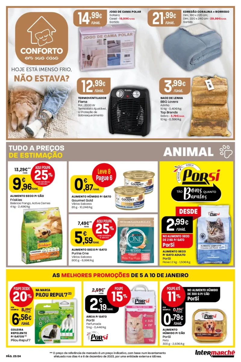 Antevis&atilde;o Folheto Intermarch&eacute; (5 a 10 janeiro)