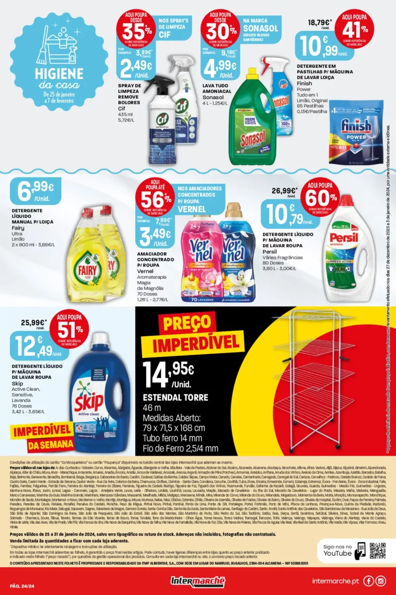 Antevis&atilde;o Folheto Intermarch&eacute; (25 a 31 janeiro)