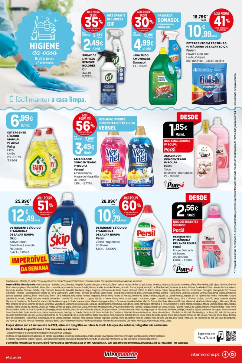 Antevis&atilde;o Folheto Intermarch&eacute; (1 a 7 fevereiro)