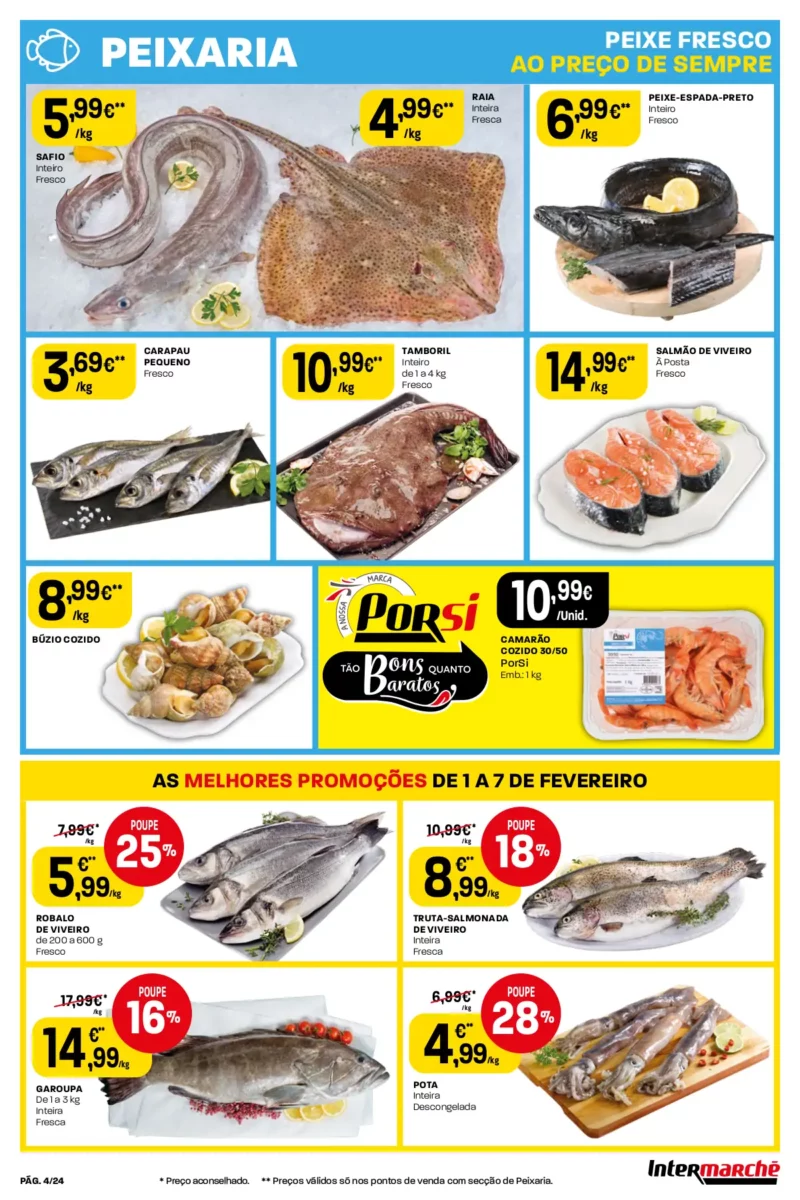 Antevis&atilde;o Folheto Intermarch&eacute; (1 a 7 fevereiro)