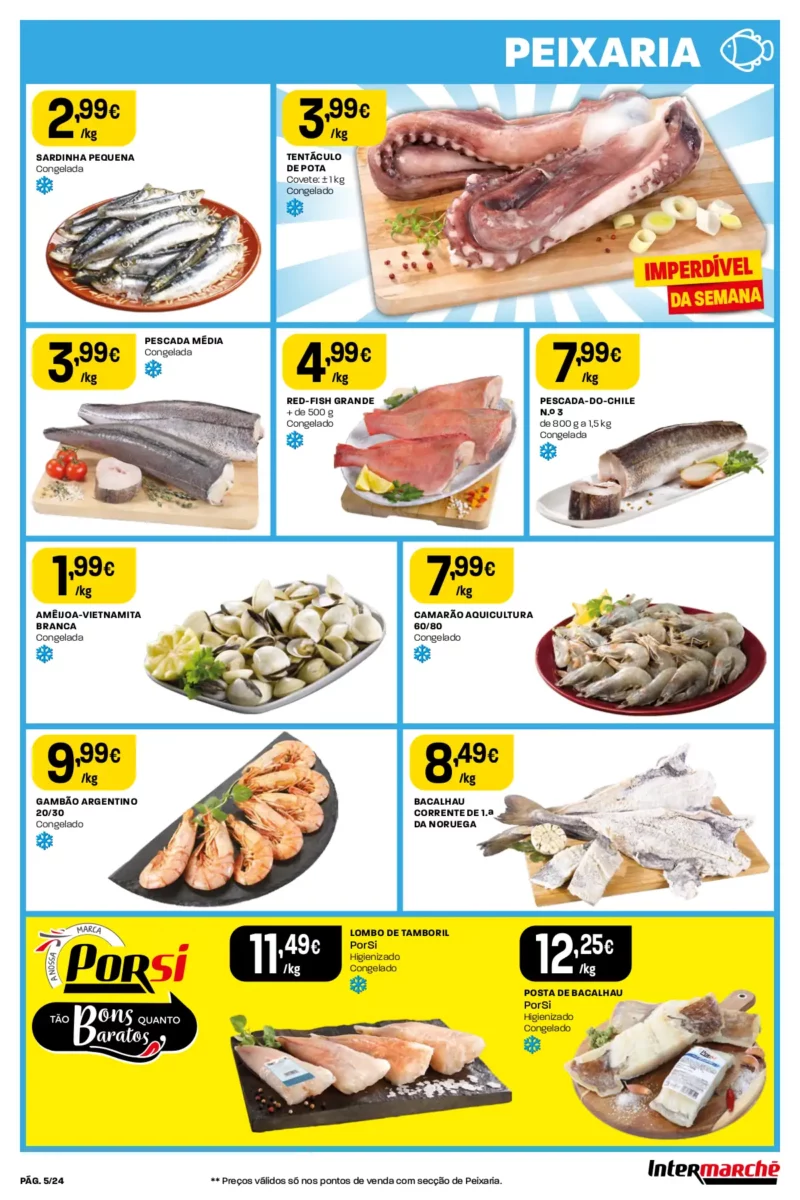 Antevis&atilde;o Folheto Intermarch&eacute; (11 a 17 janeiro)